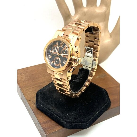 Oceanaut Men's Watch OC0827 Baccara Quartz Chronograph Rose Gold Blue Dial 41mm - Picture 14 of 14